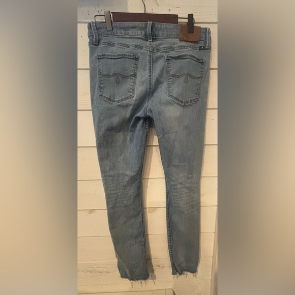 Lucky  Low Rise Lolita Skinny
Blue Skinny Jeans Distressed Style 8/29 - Picture 2 of 16